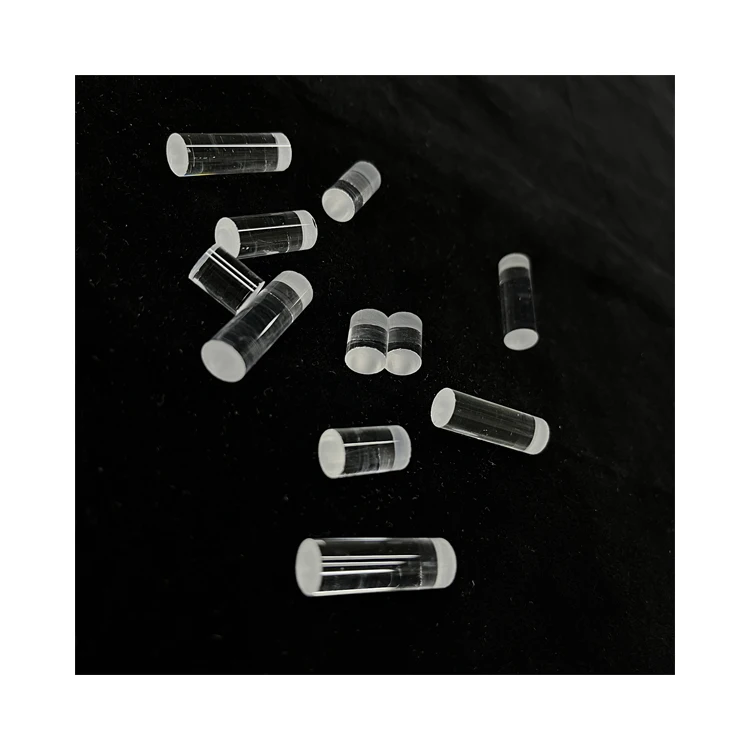 Wholesale High Purity High Temperature Customized size Optical Fiber Fused  Clear Glass rod Quartz Rod