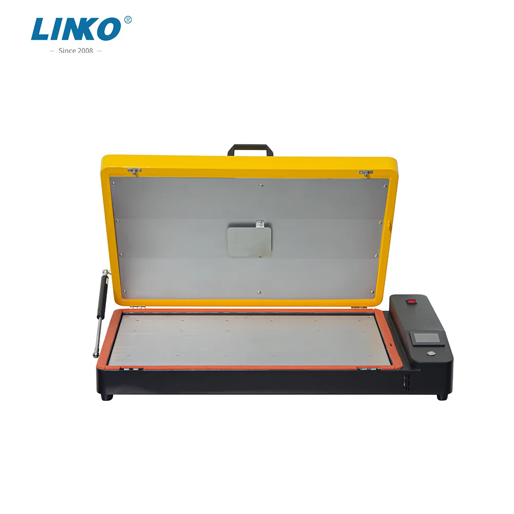 Планшетный принтер LINKO A1 DTF для духовки 220 В полуавтоматическая термопресс одежды домашнего использования новое состояние магазины печати на пленке