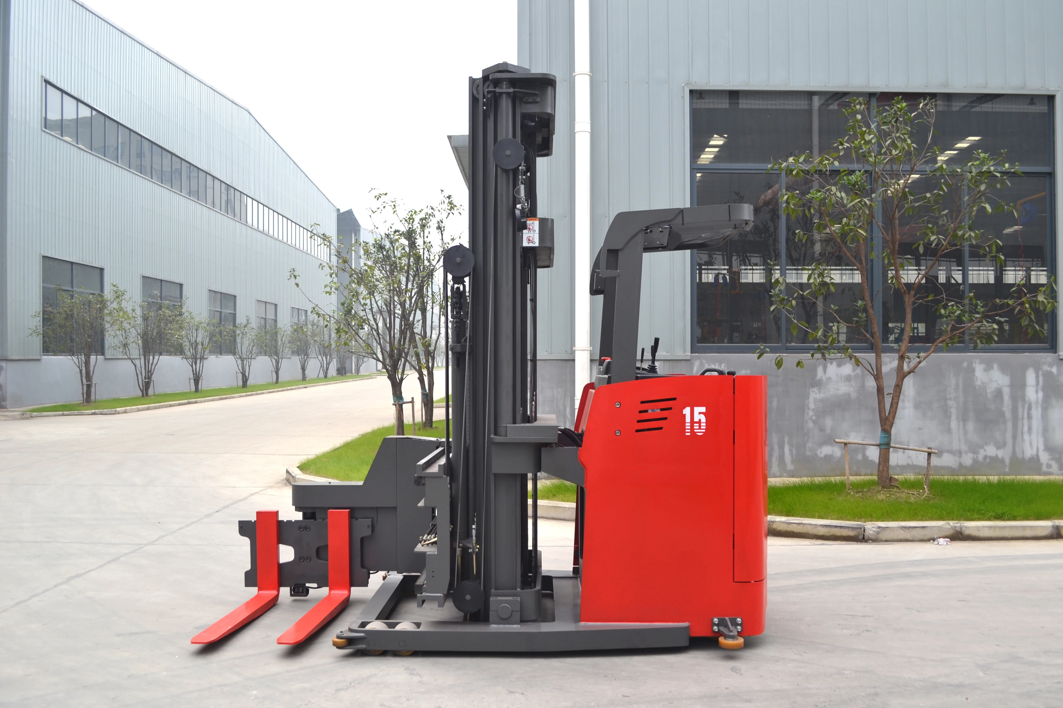NEW Three-way Operation Battery Forklift 1.5tons 2tons 2.5tons 3tons Electric Stacker Forklift