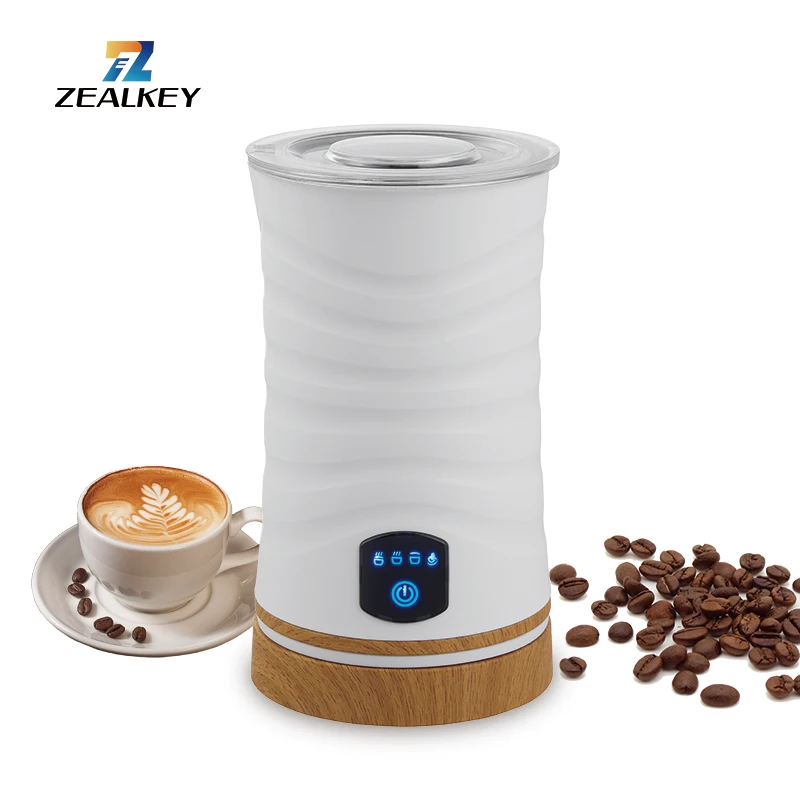 Multi-function Milk Frother Control Temperature Hot/Cold Milk Foam Machine 4-in-1 Milk Foam Maker for Coffee Latte