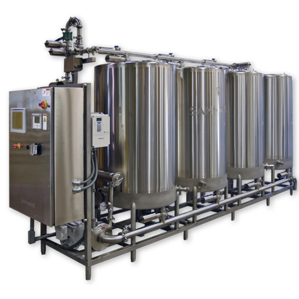 Automatic System Stainless Steel milking machine spare parts washing cip system suppliers