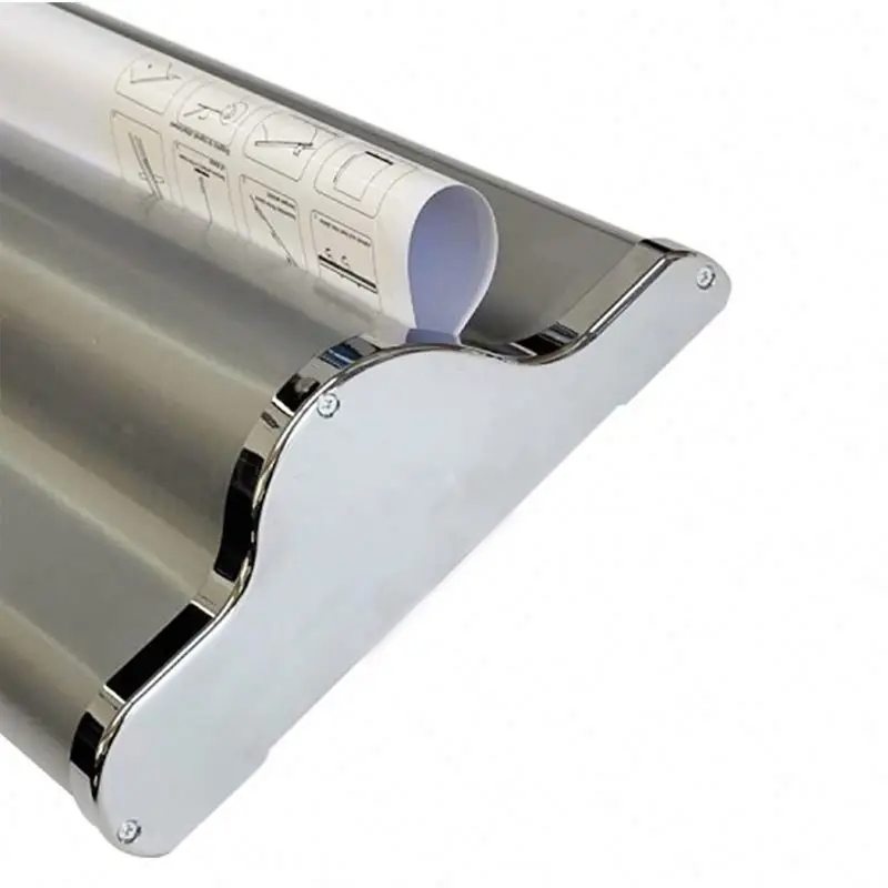 Top Selling Rotating Single Side Pop up Banner Retractable Banner Stand Wide Stable Base Roll Up Banner Stand