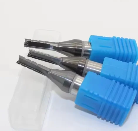 Hot selling CNC Straight Bits  Three Flutes TCT Straight Bits carbide straight cutters for roughing wood
