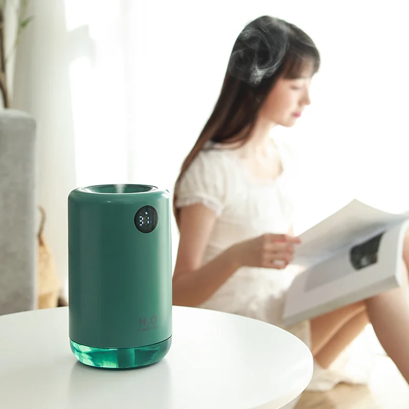 
USB mini Wireless Ultrasonic Air Humidifier 500ML 2000mAh Portable Aroma Water Mist Diffuser Battery Aromatherapy Air purifiers 