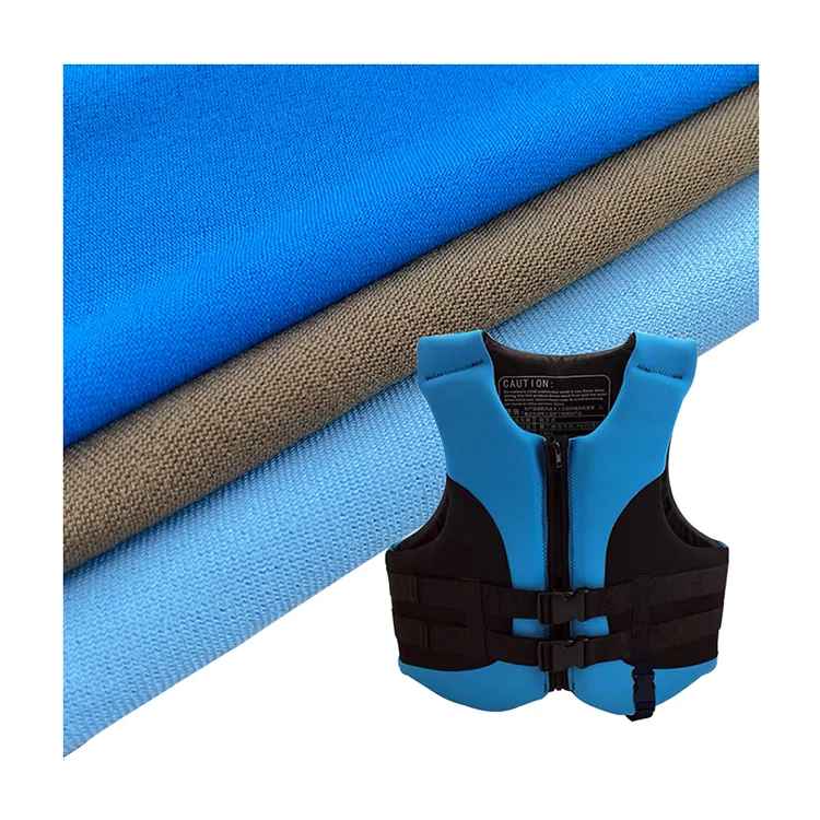 Custom Factory Supply Ripstop Twill Lightweight 100 Nylon Jersey Stretch Scuba Fabric For Swim Life Jacket