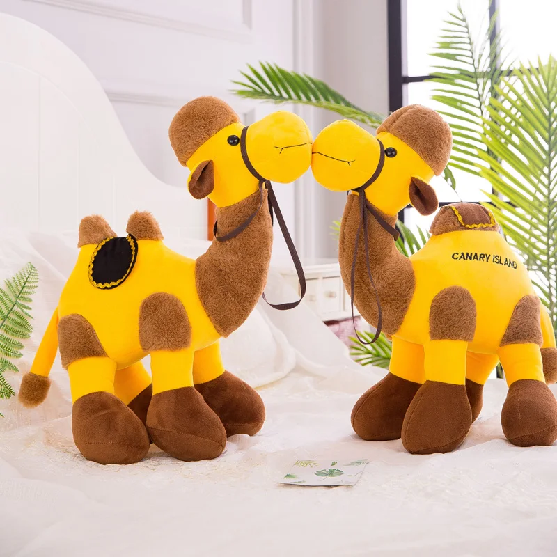 Birthday Christmas Gift Oem Stuffed Animal Standing Sitting Toys For Kids Cuddlekins Beanie Camel Plush
