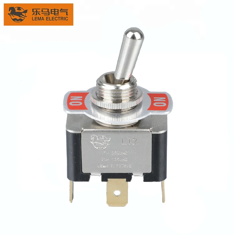LT2121C Quick Terminal Single Pole ON-ON auto reset toggle switch mini switches