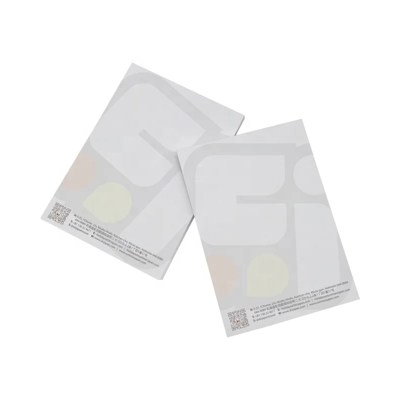 Office Notepad Custom Print Logo Loose Leaf A6 A5 A4 50 Sheets Memo to Do List Notepad for Promotion