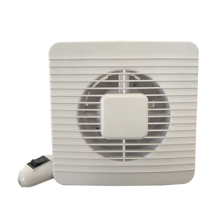4 Inch Wall Mounted Circulation Fan Air  Household Bathroom Extractor Ventilation Fan With Low Noise