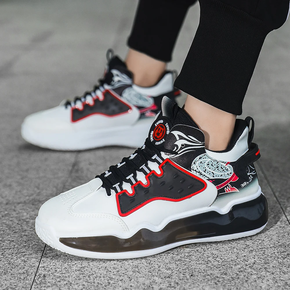 new design durable basketball men casual shoes for outdoor