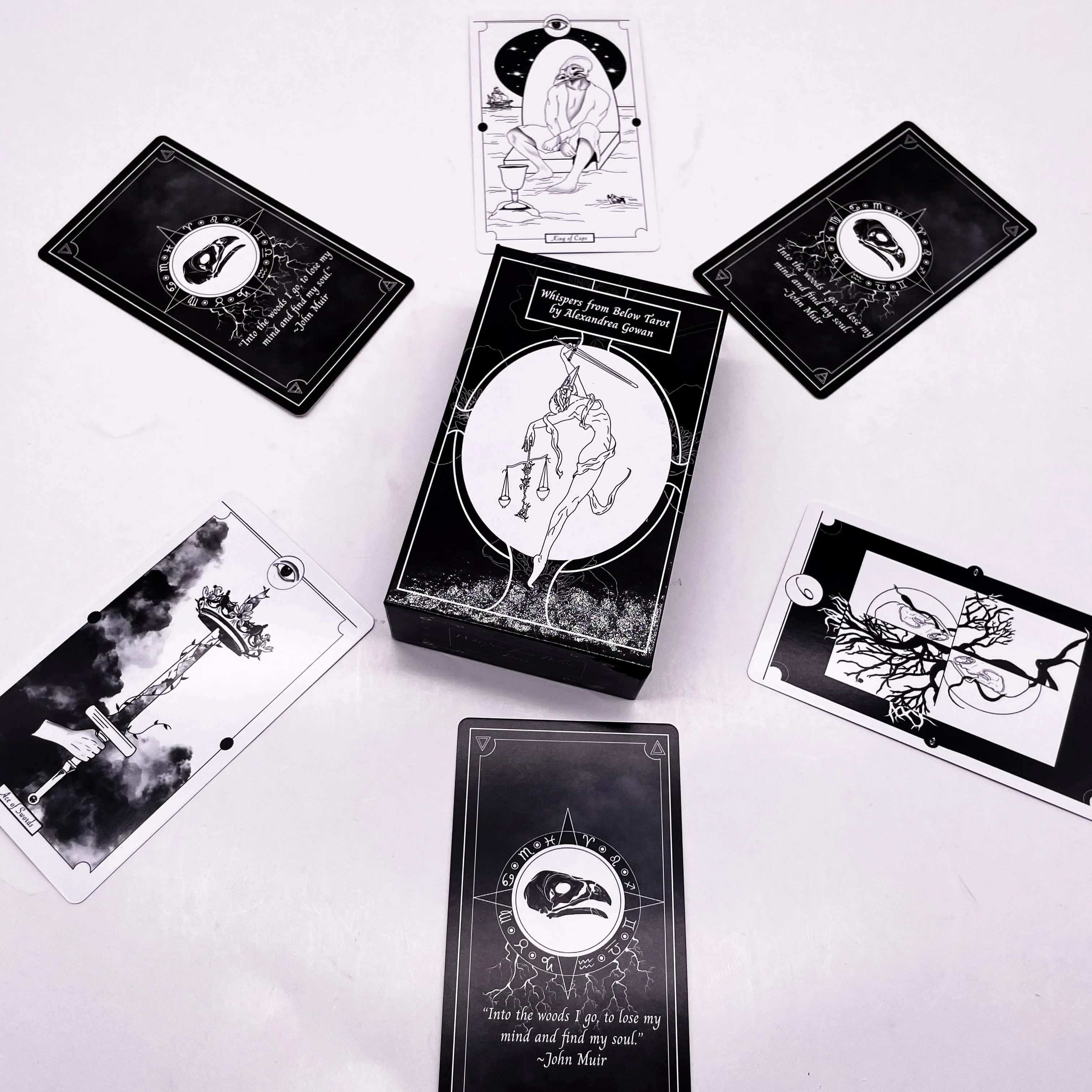 Professional Custom Taro Oracle Decks Cards With Gold Foil Printing