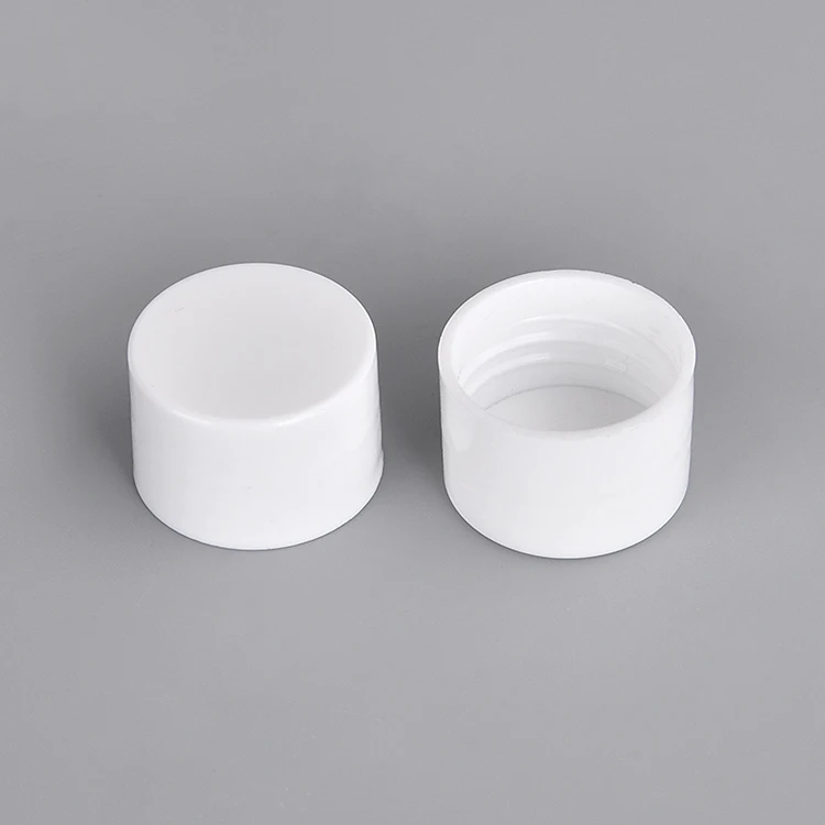 18mm 20mm 24mm 20/410 24/410 28/410 White Black Plastic lids Bottle Cap Closure PP Screw Cap