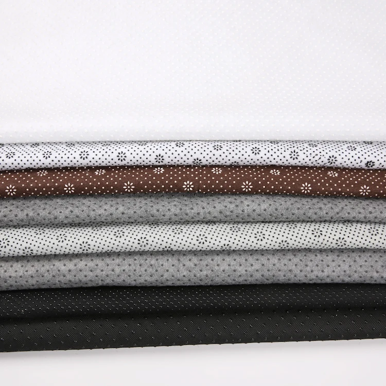 Нескользящая противоскользящая ткань противоскользящий материал для ковра ПВХ точки нетканый полиэстер войлочная с иглопробивкой