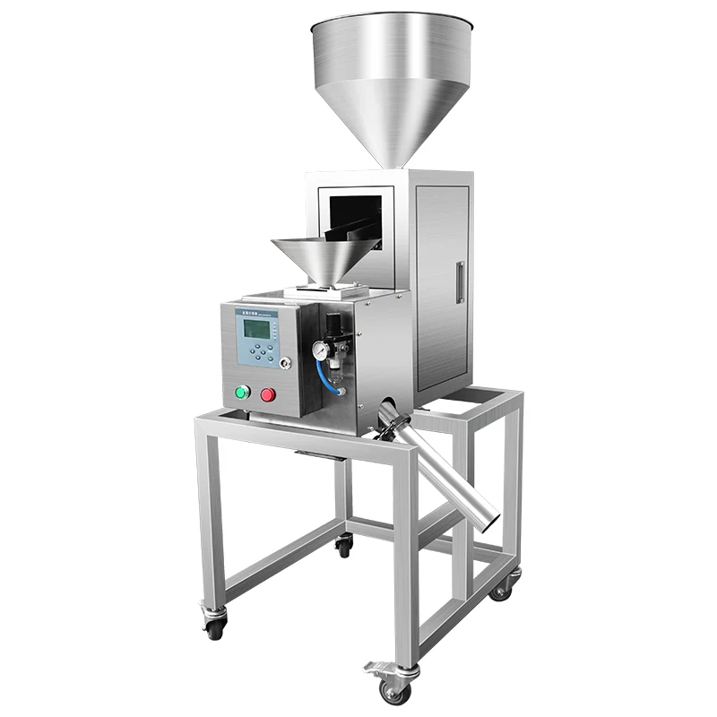 Metal separator Nozzle material crushed material plastic automatic suction injection molding machine vibrating type