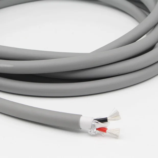 14 AWG In Wall Speaker Cable Wire OFC speaker cable Silver Copper 2 Core Cables audio