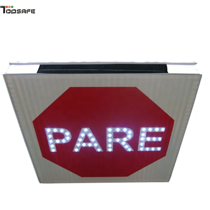 Solar Uneven Road Flashing Light Traffic Warning Sign