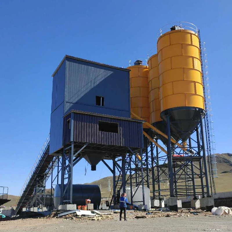 2025 Upgrade large capacity and high efficiency ready mix batching plant