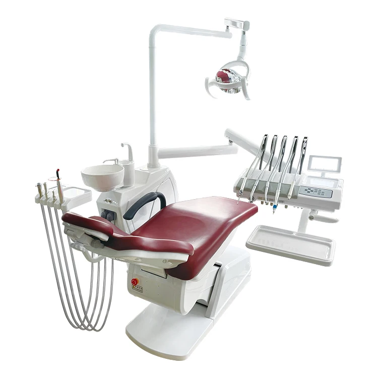 Good Quality Complete Dental Chair Unit Set MKT-300 Top-mounted type from Dental Equipment Supplier for Clinic Doctor use