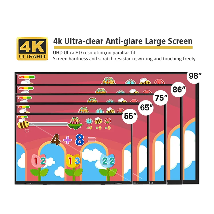 Smart touch screen PC TV Android all in one computer for classroom
