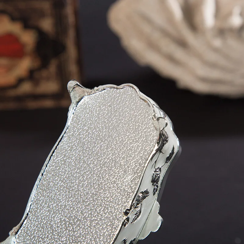 Metal Crafts Retro Princess Jewelry Box Small Jewelry Box Storage Jewelry Toothpick Box Cotton Swab