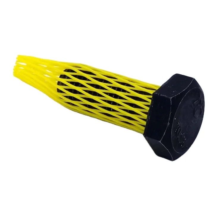 LDPE protective sleeve net for workpiece PE Plastic Mesh Tubular Protective Sleeve Netting for Metal Parts