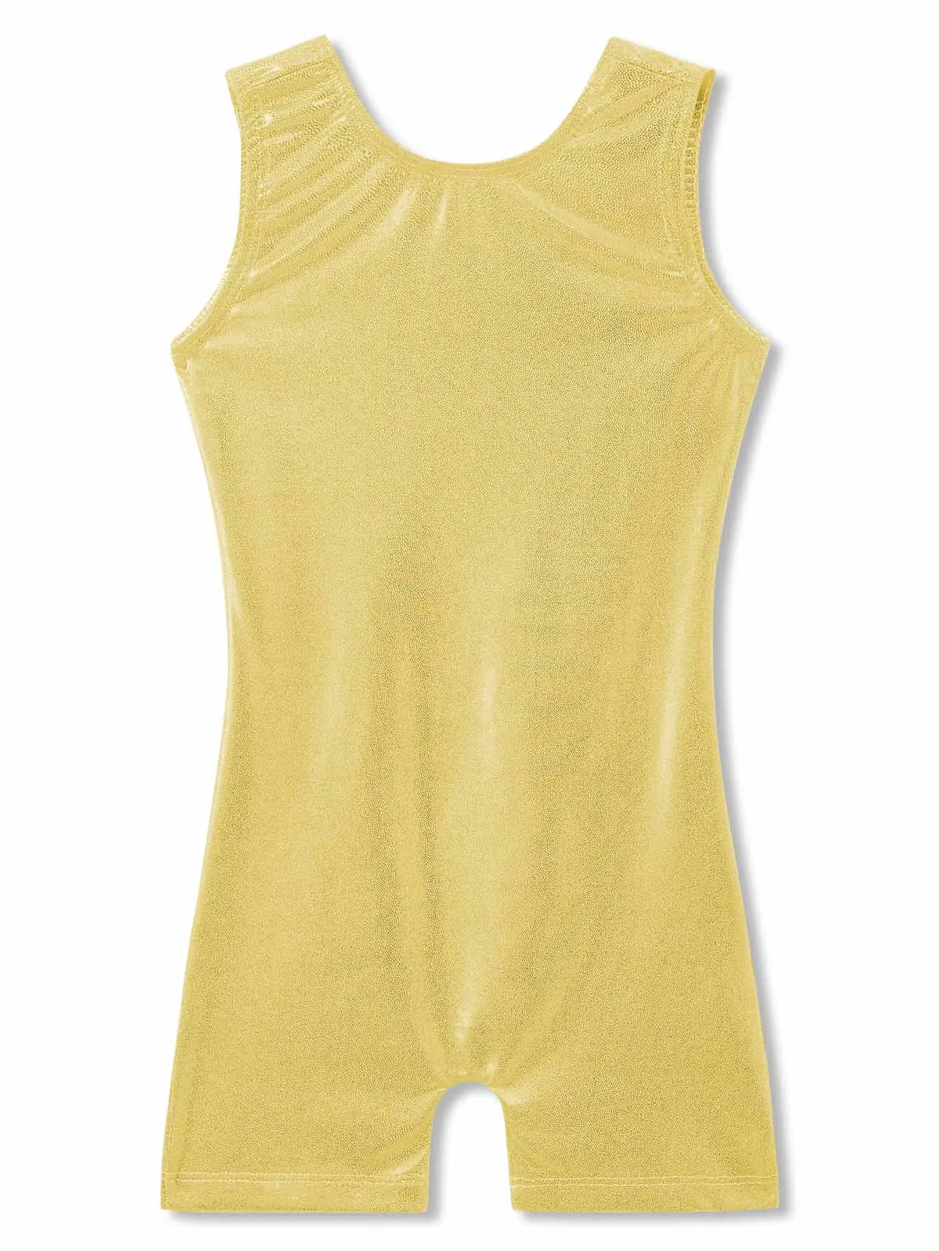 New Design Shiny Short Unitard Girls Gym Ballet Leotards Hot Sale Stage Performance Costumes Leotards
