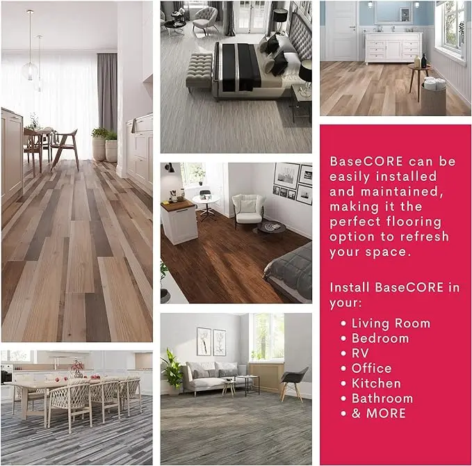 Parquet Spc Floor Suelo Vinilico Flooring Piso De PVC 4mm - 8mm China Made Factory Floor for Sale