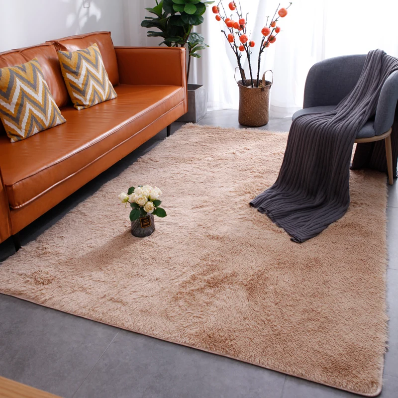 Hot Sale Pretty Soft Fluffy Shaggy Home Decoration Carpet Rugs Living Room Faux Fur Rug