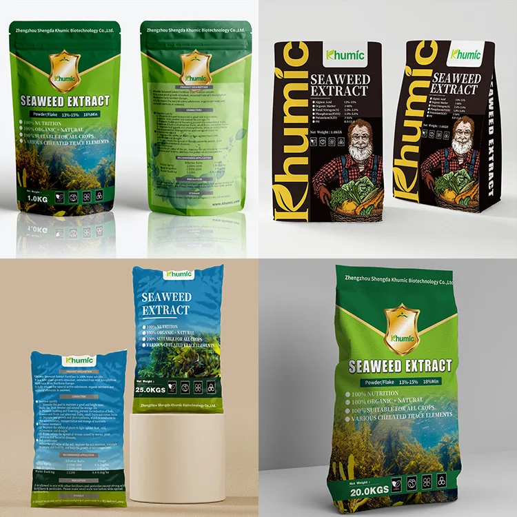 natural biostimulants fertilizer 100% Water Soluble  foliar fertilizer ORGANIC Seaweed Fertilizer