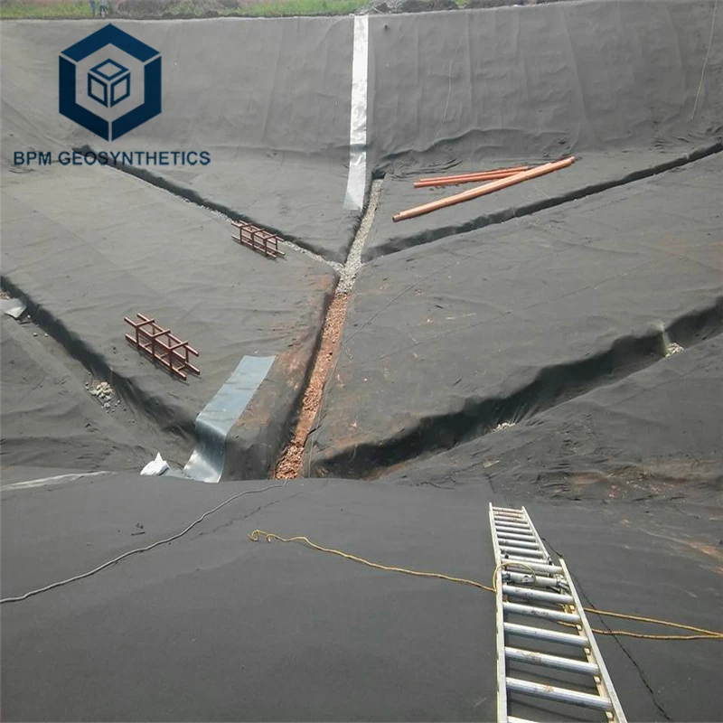 Smooth Textured Hdpe Geomembrane Liner Landfill Geomembrane For Landfill
