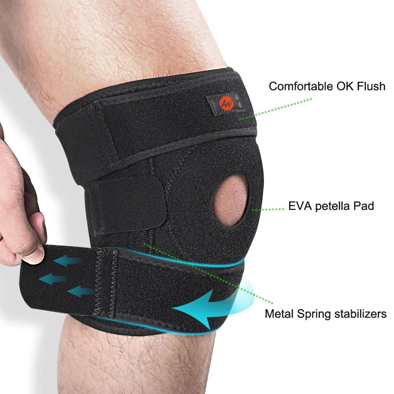 Soft Waterproof Neoprene Pattelar Hinged Knee Support