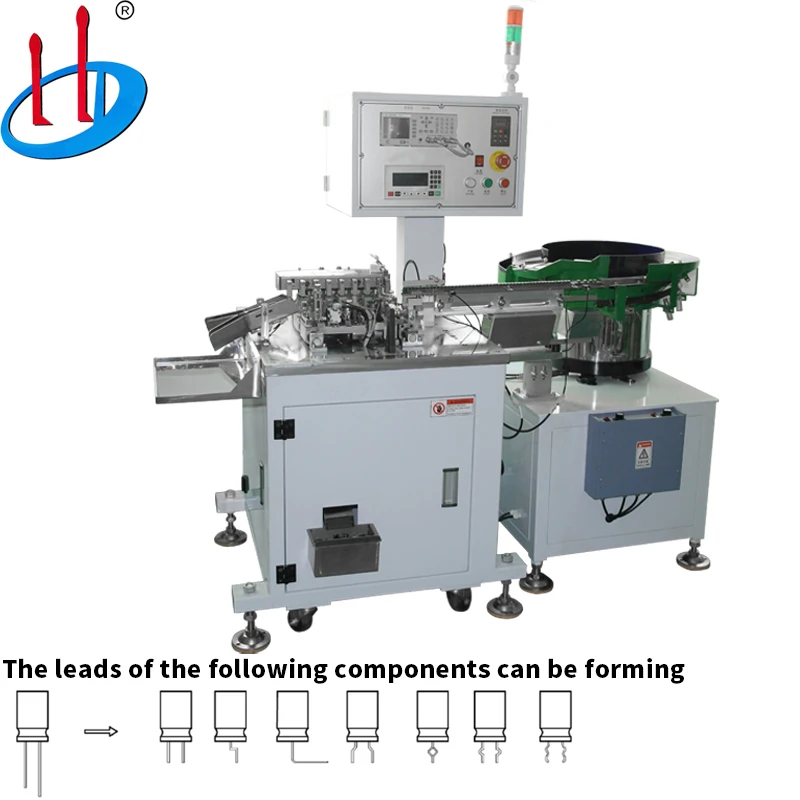 Triode LED Radial Electronic Components Transistor Lead Forming Machine