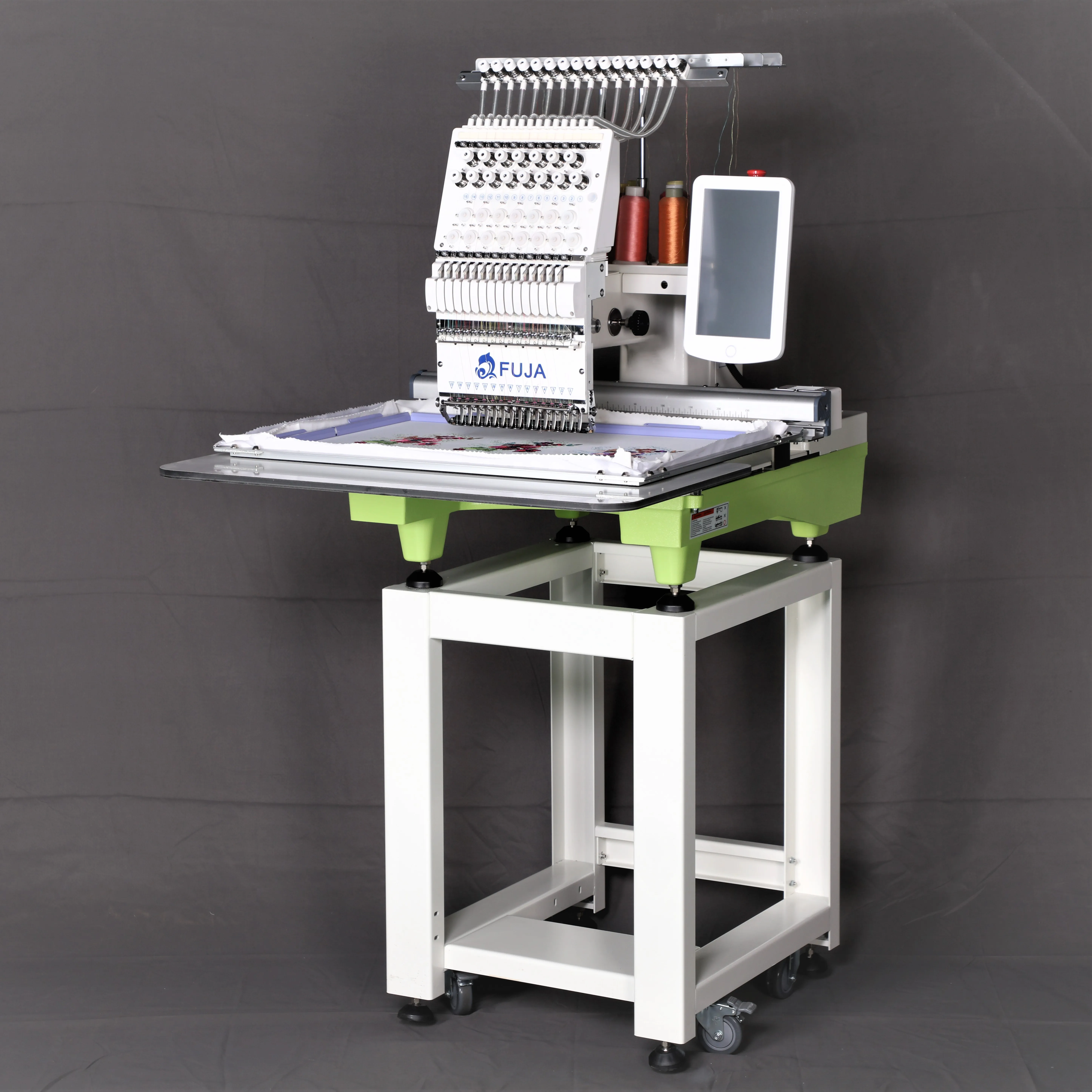 FUJA quality computerized chinese spare parts elucky embroidery machines with prices