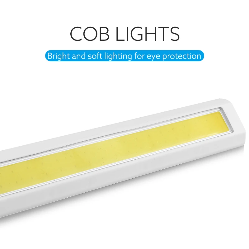 4XAA Battery Operated Of Durable Multi-function COB PIR Motion Sensor Cabinet Light