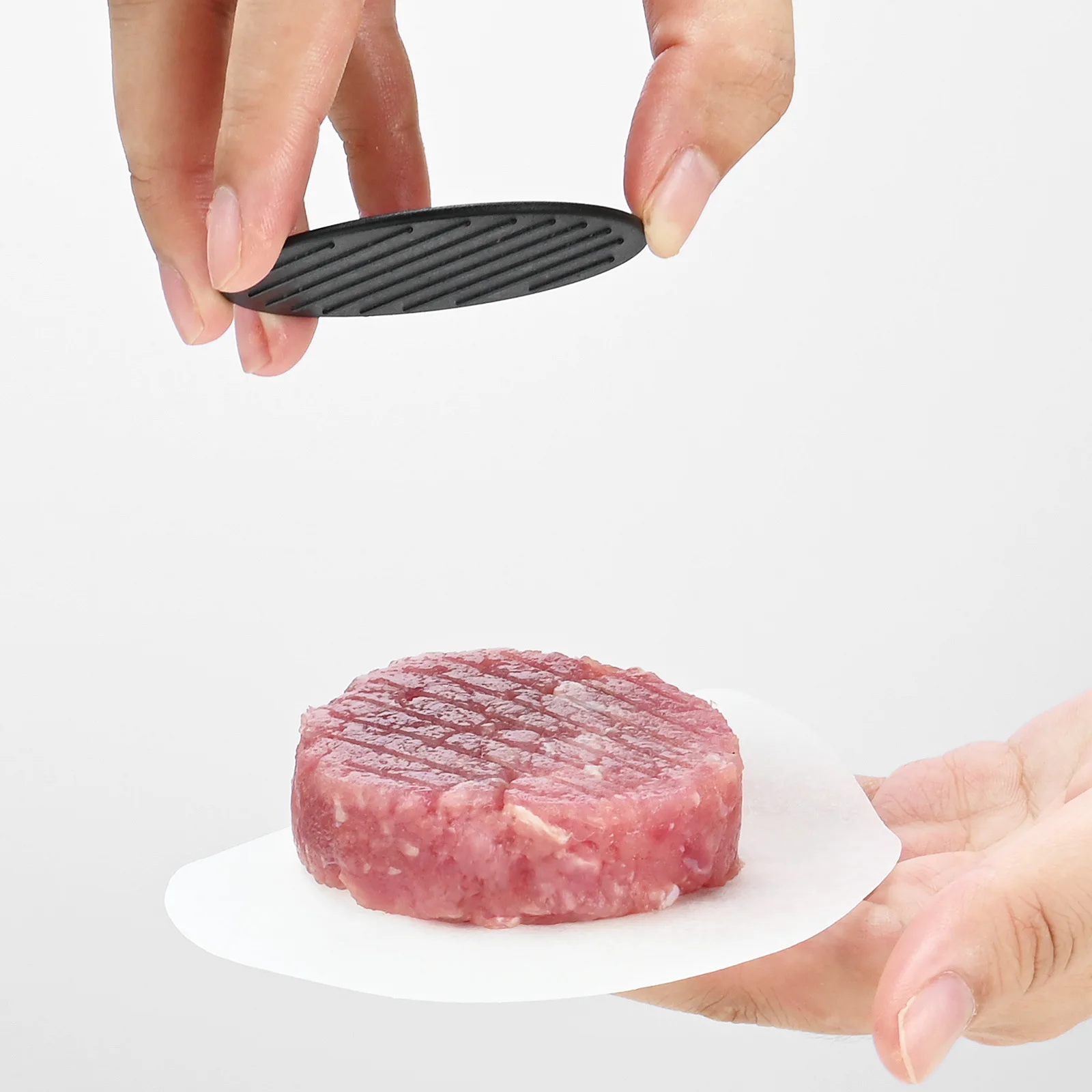 Hot Sales BBQ Tools Round Manual Stuffed Meat Beef Mold Plastic Hamburger Press Patty Maker For Home Kitchen Patties Sculpt