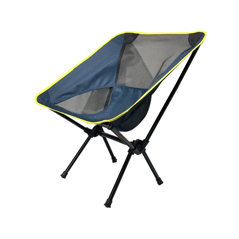 Custom Foldable Portable Lightweight Beach Hiking Fishing Outdoor Folding Mini Moon Camping Chair