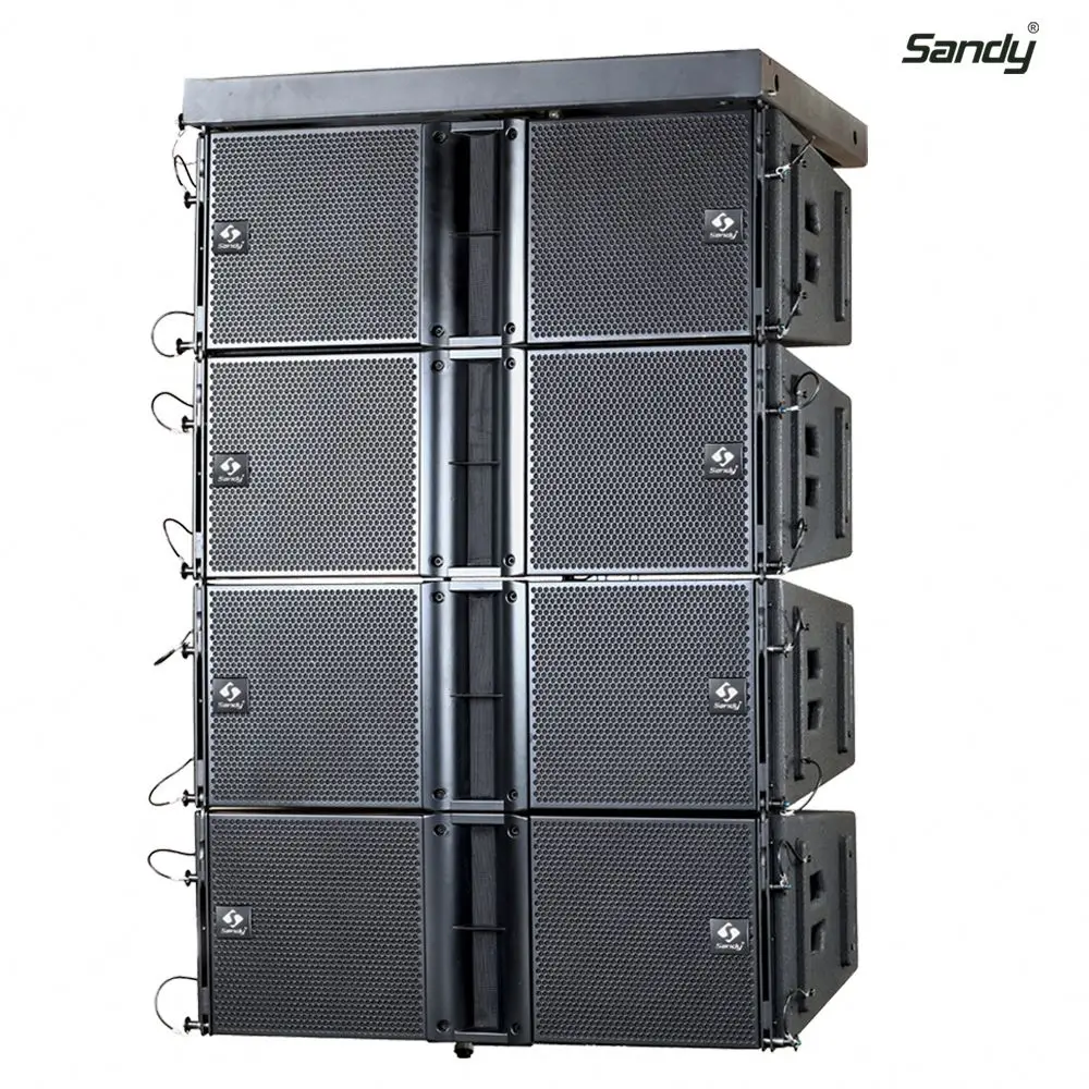 Hot Sales Good Quality Sound System Dual 10 Inch Outdoor And Indoor Line Array Speaker Set