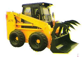 Skid Steer Loader 1000kg with multifunctional implements