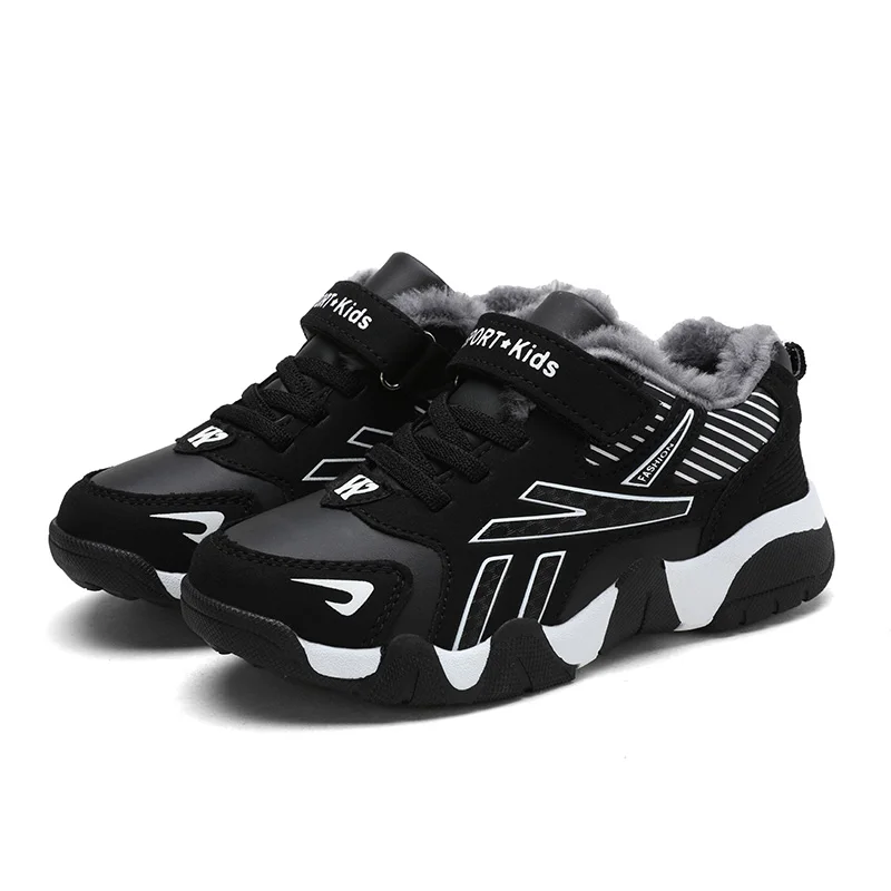 Детская обувь из материала на основе хлопка кроссовки зимние теплые вельветовые кофты для девочек волшебные наклейки большой одежда для малышей и детей постарше; Женская обувь