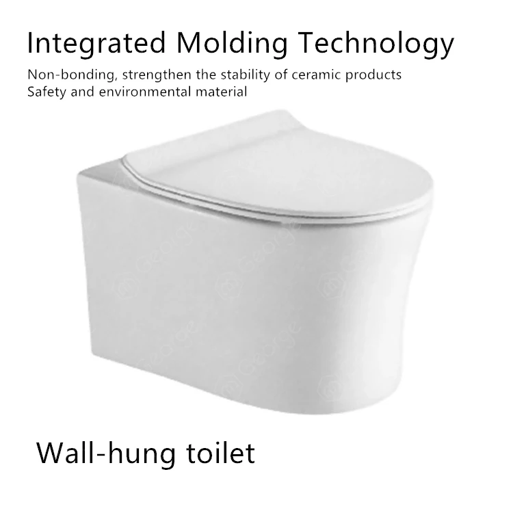 
Chaozhou wall-hung toilets WIth UF cover 