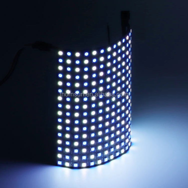 apa102 5050 5v 16x16 grid - 256leds/m rgb led pixel matrix