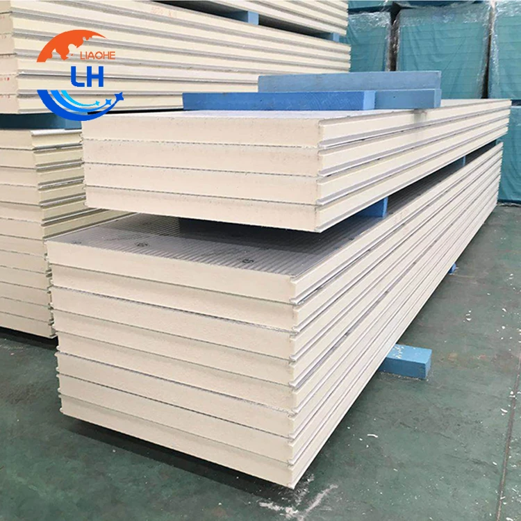 Roofing Panels sip prefabricated insulated metal pu pir polyurethane panels for house construction other boards