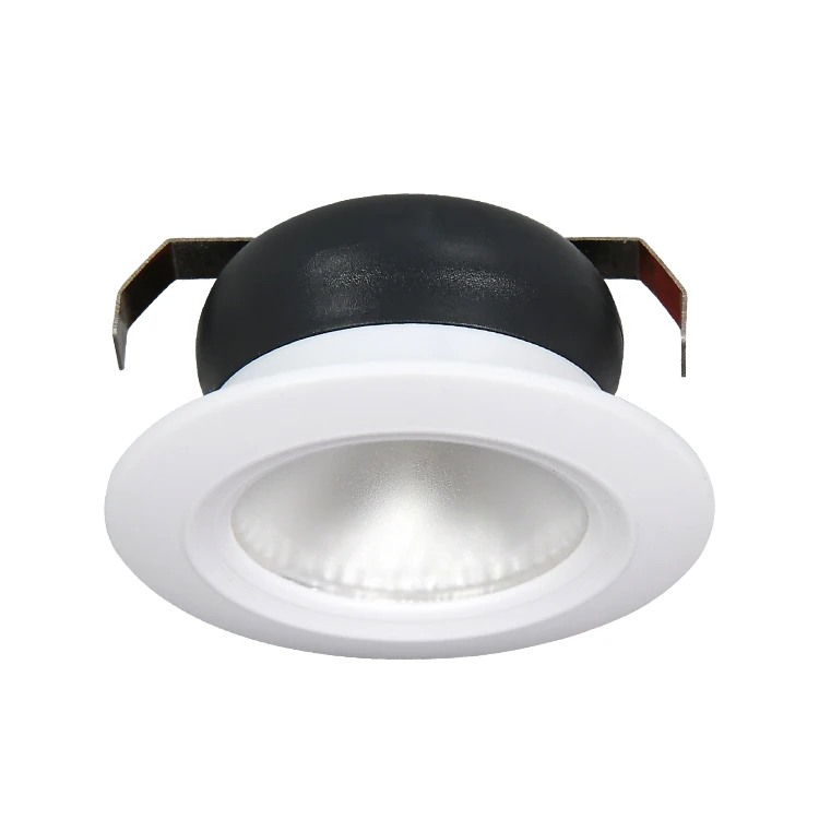 2021 New Bis Certification white black 1W 3W mini spotlights led downlight led lamp downlight for cupboard jewelry showcase