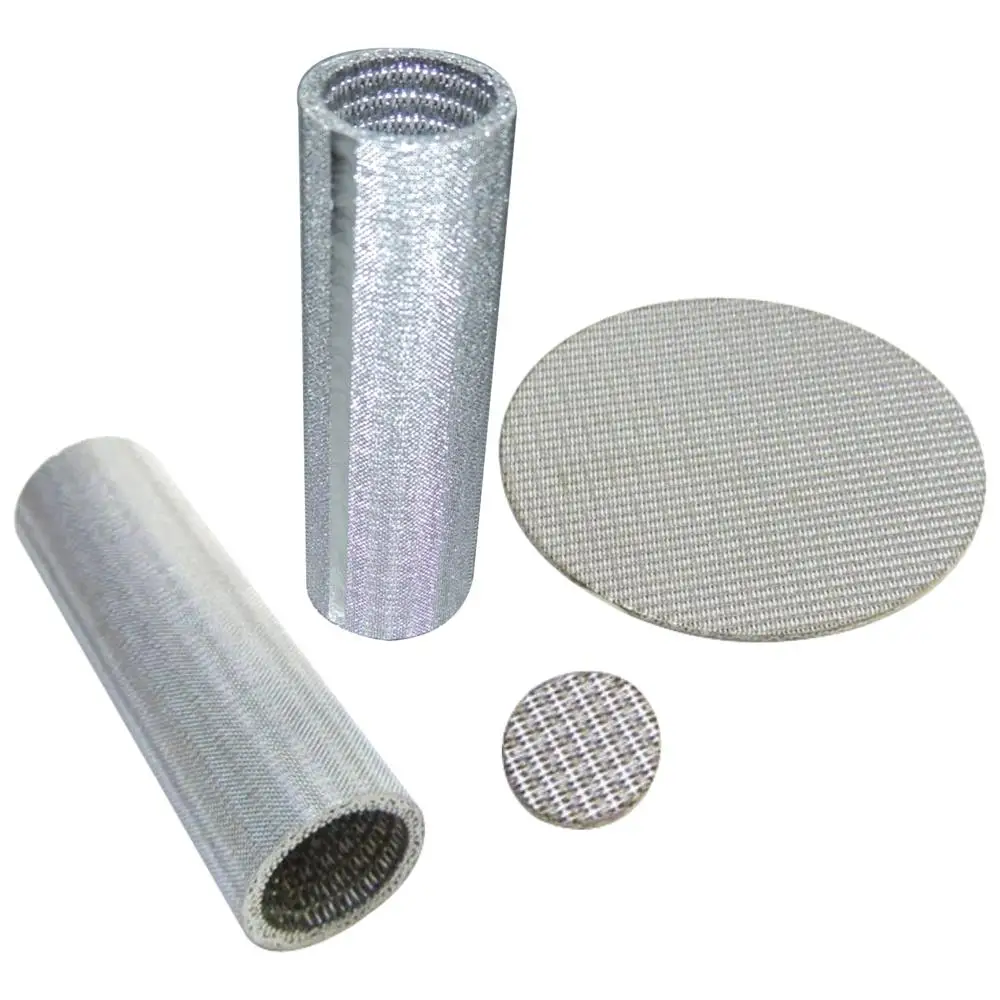 
Sintered Multi-layer metal stainless steel mesh valve filter element 