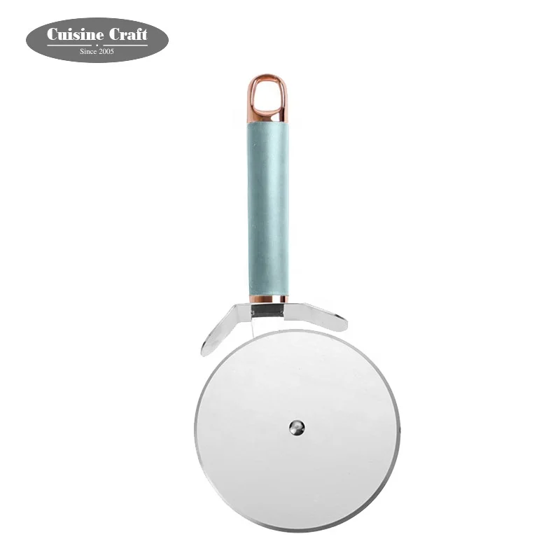 Amazon Hot selling Custom Stainless steel pizza cutter wheel with fantastic smooth  grip
