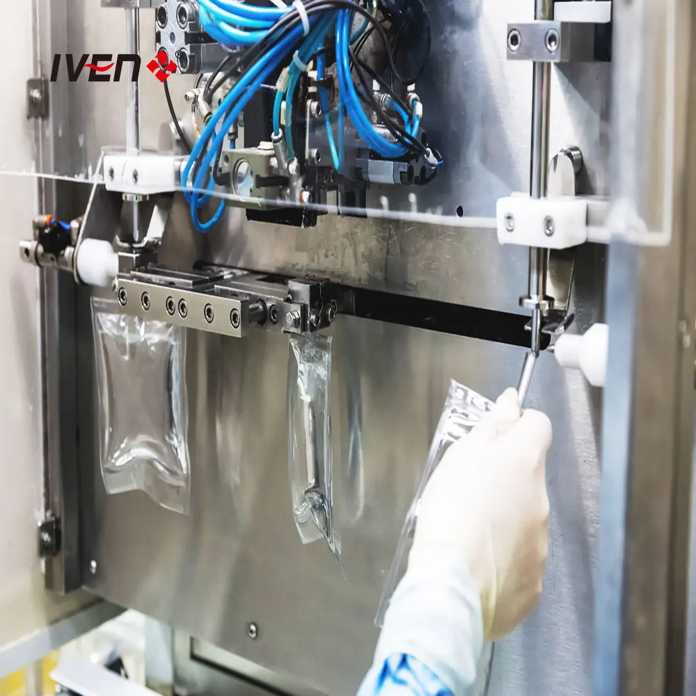 Twice Ports Preheating NON-PVC Soft Bag IV Infusion Solution Production Line