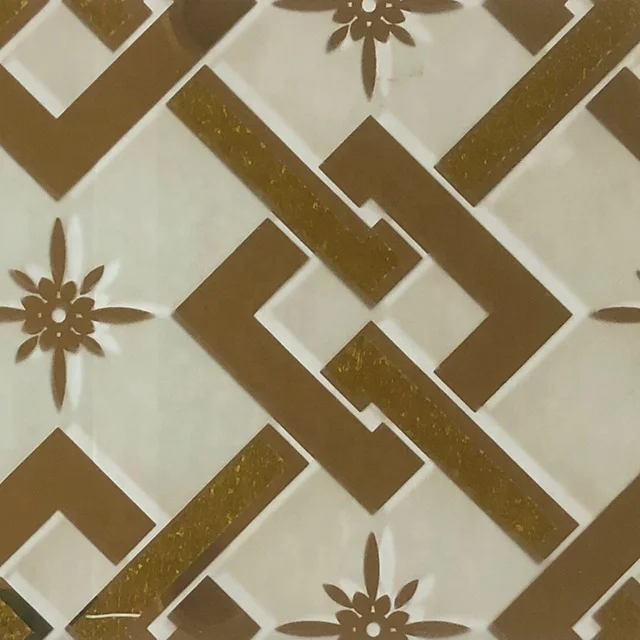 PARTNER China Glass Supplier High Quality 3mm 4mm 5mm Customized Art Decorative Glass for door and window