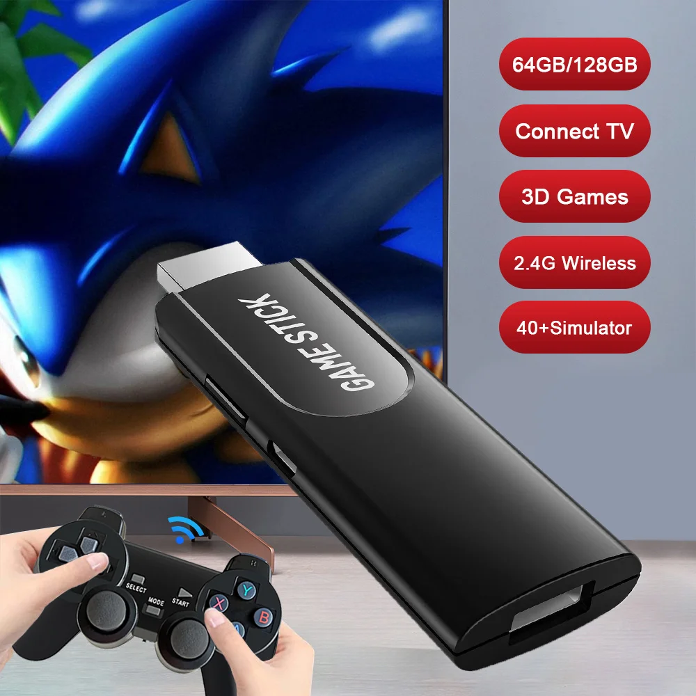 Игровая приставка K8 HD 4K 40000 + игры 64 ГБ