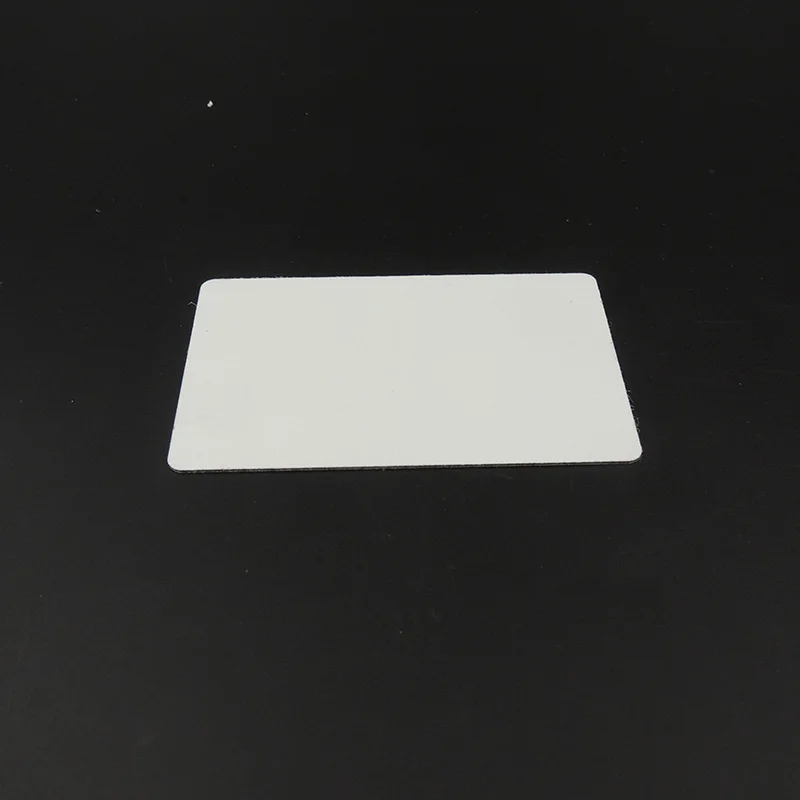 wholesale sublimation aluminum business cards blank bank cards heat press custom name cards