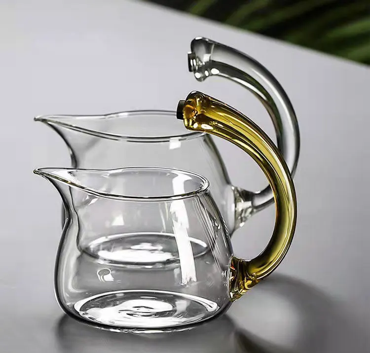 2022 Automatic glass tea set set household living room lazy tea infuser accessories Kung Fu tea cup set magnetic suction teapot